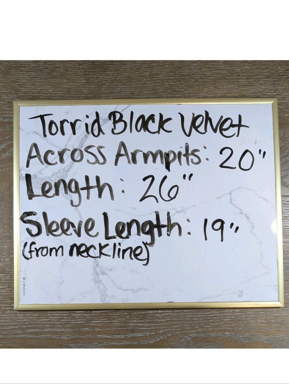 Torrid Women's Size 2 2X Black Velvet Shirred Front Off Shoulder Top NWT - Picture 9 of 9